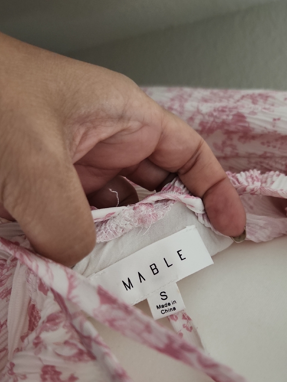 Mable pink floral print dress - Picture 10 of 10